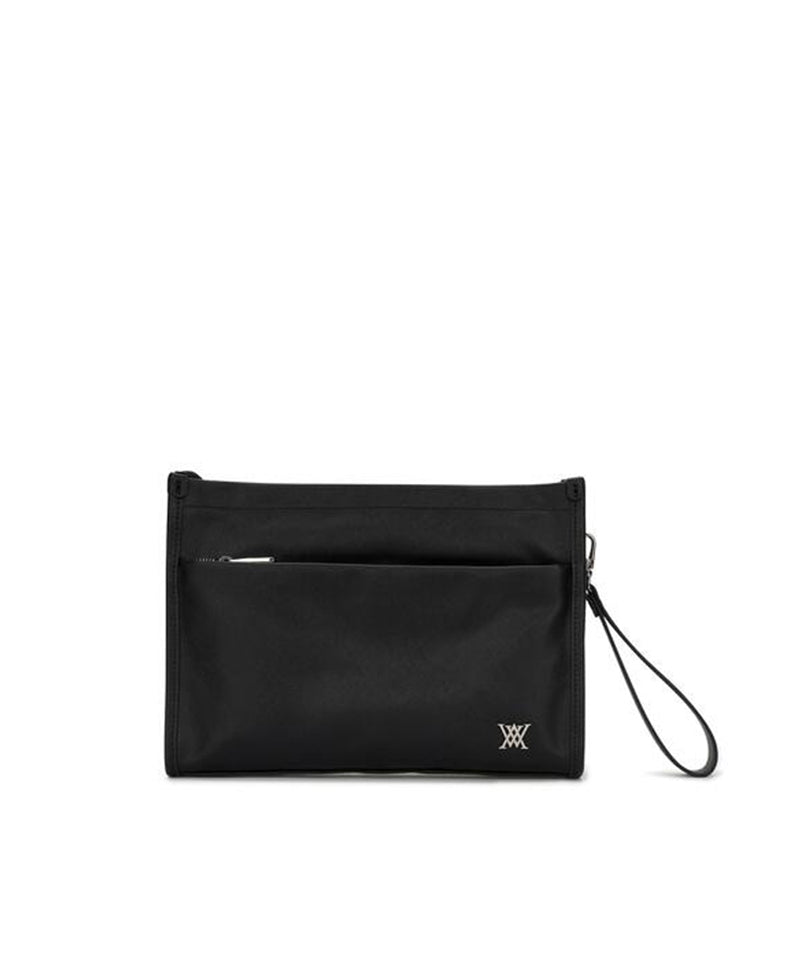 Edge Logo Clutch - Black