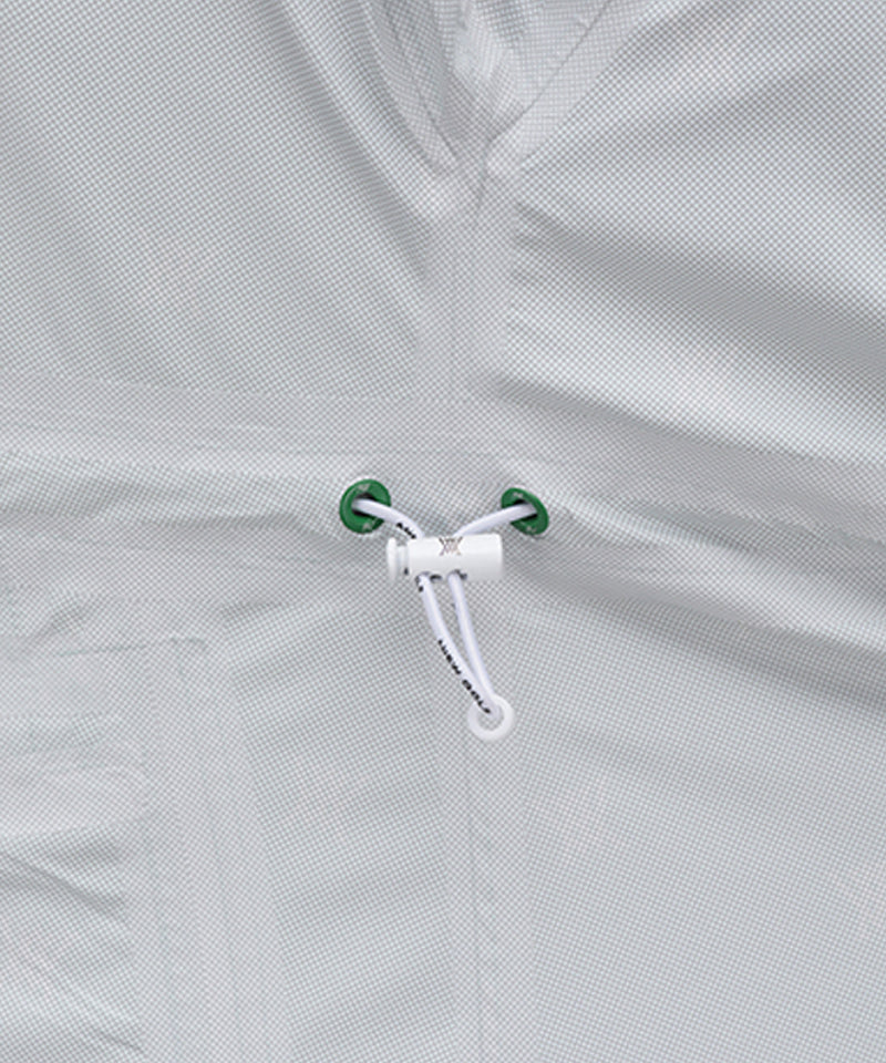 Women's Pattern Rain Jacket - Green