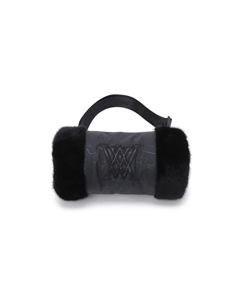 Fur Muff - Black