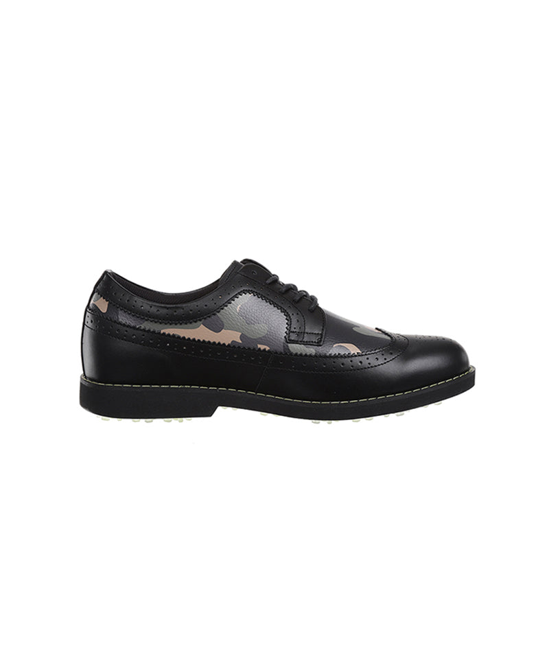 Women's Camo Wing-Tip Brog Shoes