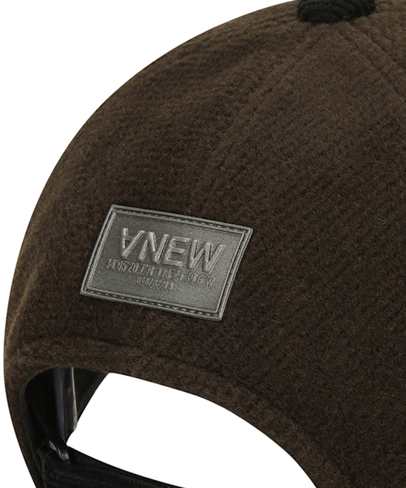 ANEW GOLF Men's Knit Band Ball Cap - Dark Brown