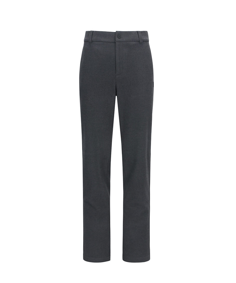 ANEW GOLF Men's Side Incision Fleece Long Pants - Charcoal Gray