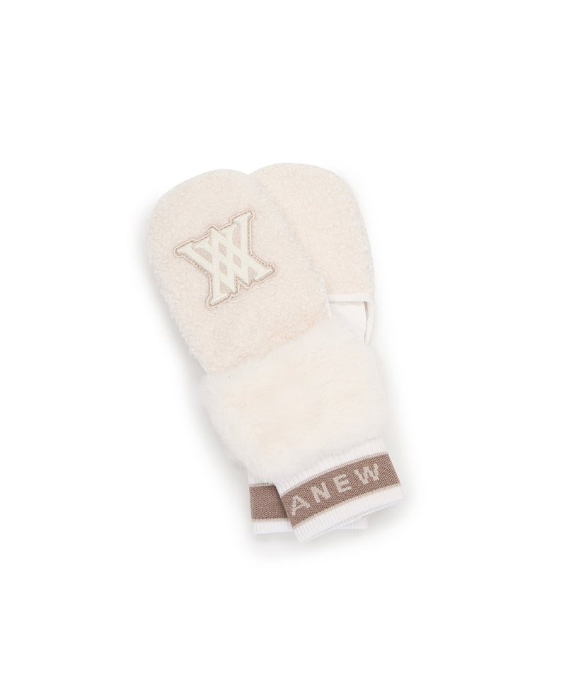 ANEW GOLF Women's Mitten Gloves - Ivory