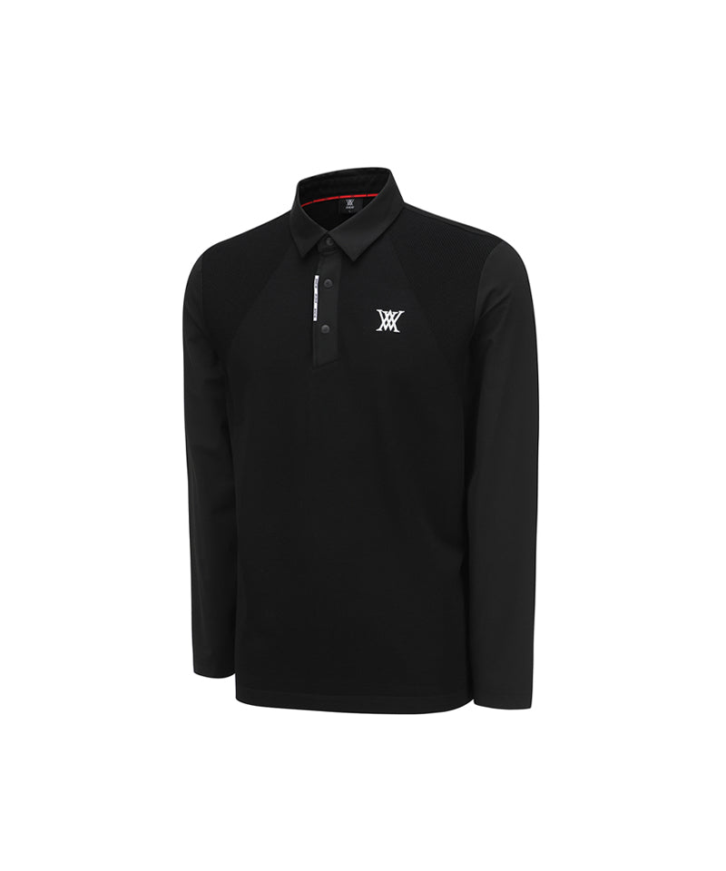 Anew Golf Men's SP Hybrid Long T-Shirt - Black