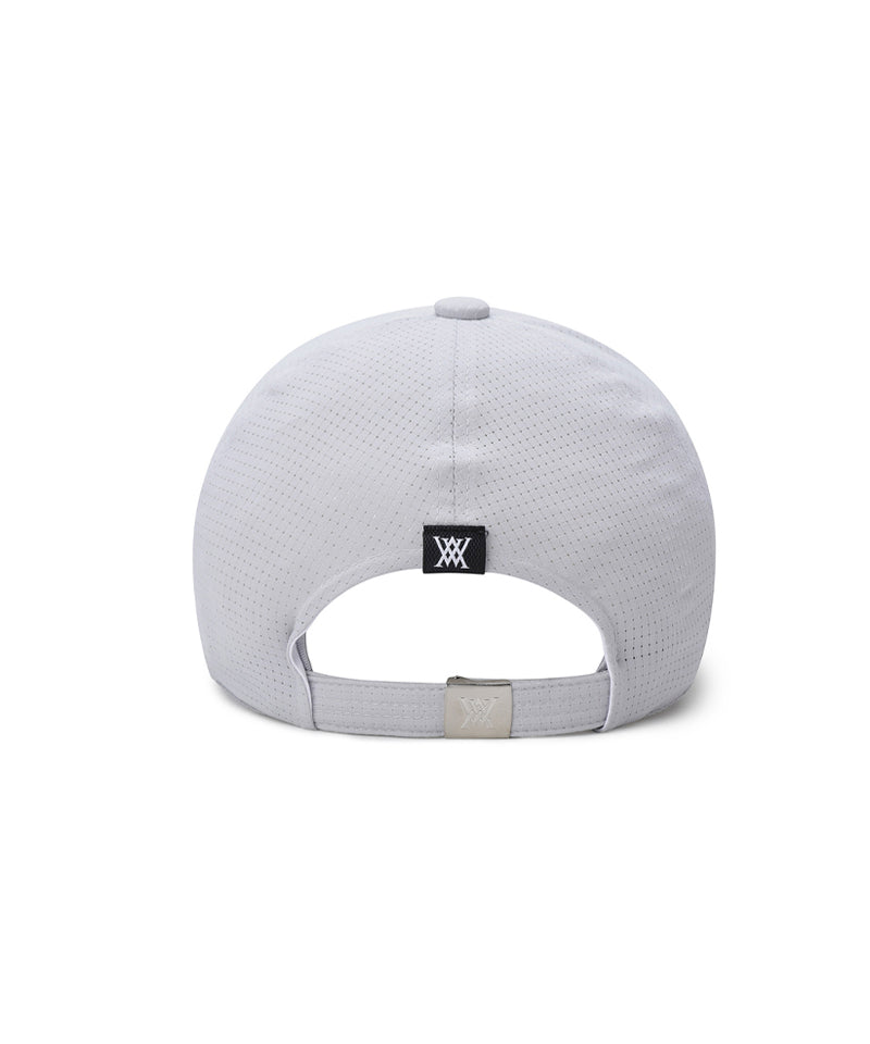 Anew Golf Uni Rip Mesh Cap - Light Gray