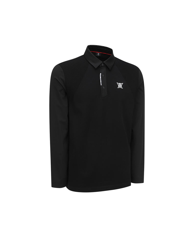 Anew Golf Men's SP Hybrid Long T-Shirt - Black