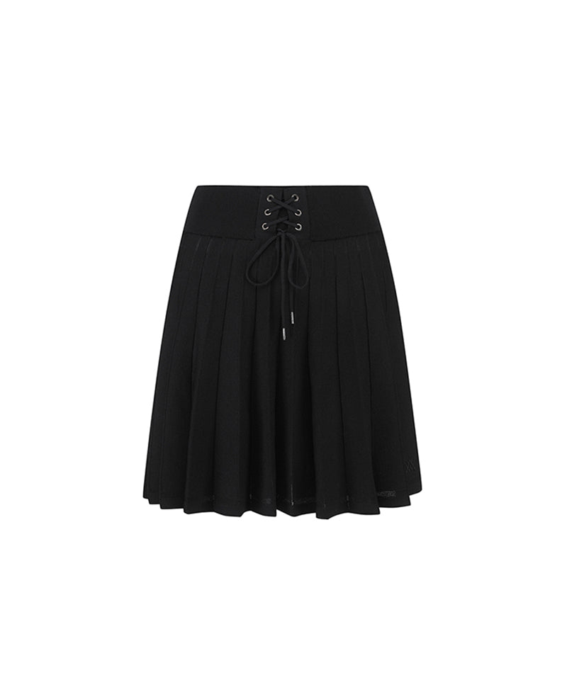 Women Knit Skirt - Black