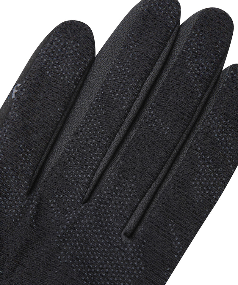 ANEW GOLF Men's Logo Point Mesh Gloves (Left Hand) - Black