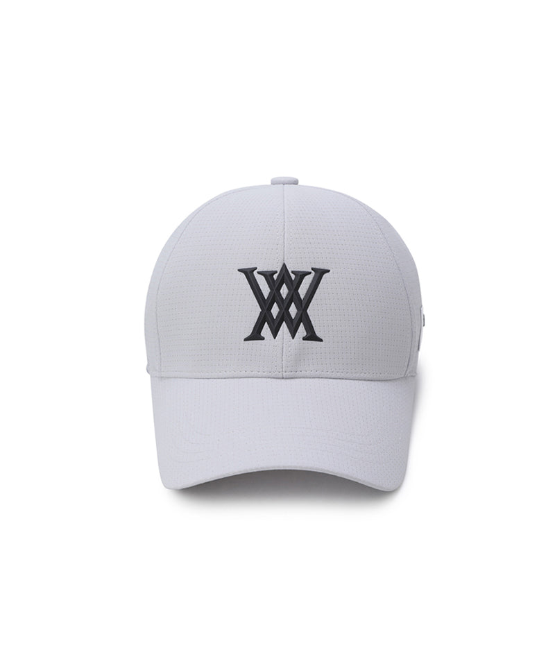 Anew Golf Uni Rip Mesh Cap - Light Gray