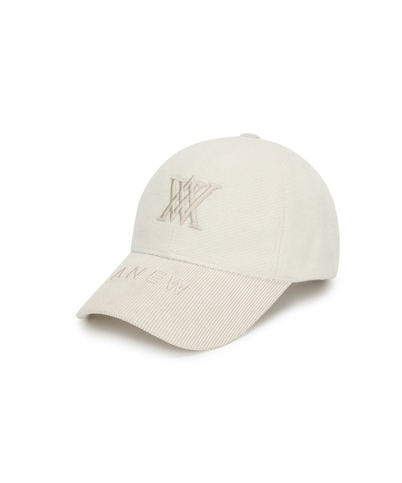 ANEW GOLF Men's Knit Band Ball Cap - Ivory