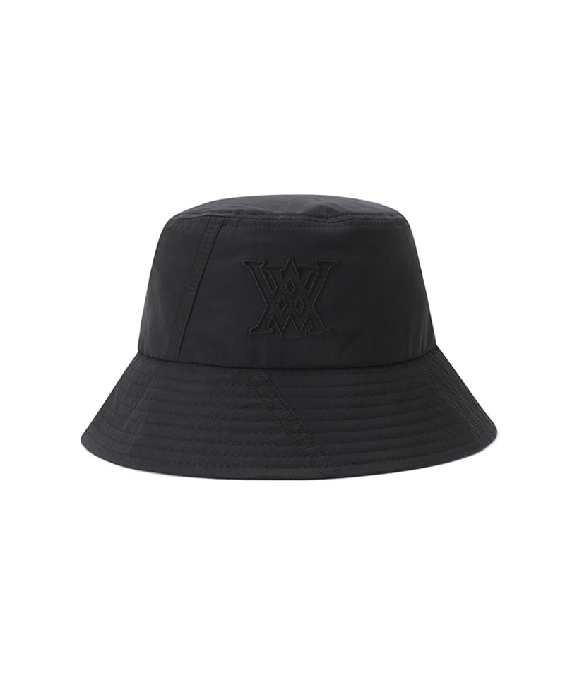 ANEW Golf Uni Incision Bucket Hat - Black