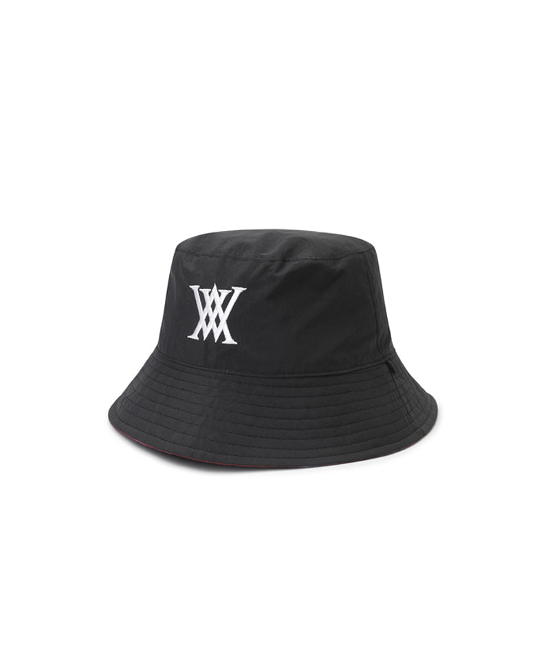 Uni Galaxy Pattern Reversible Bucket Hat -  Black