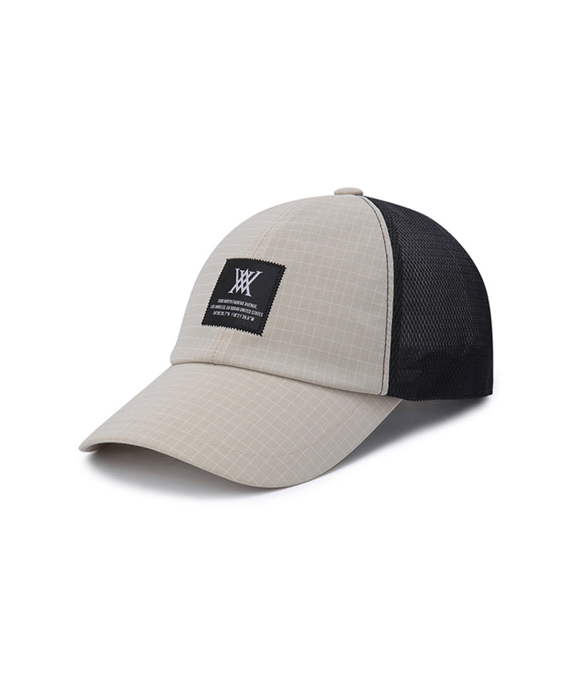 Men's Rip Mesh Cap - Beige