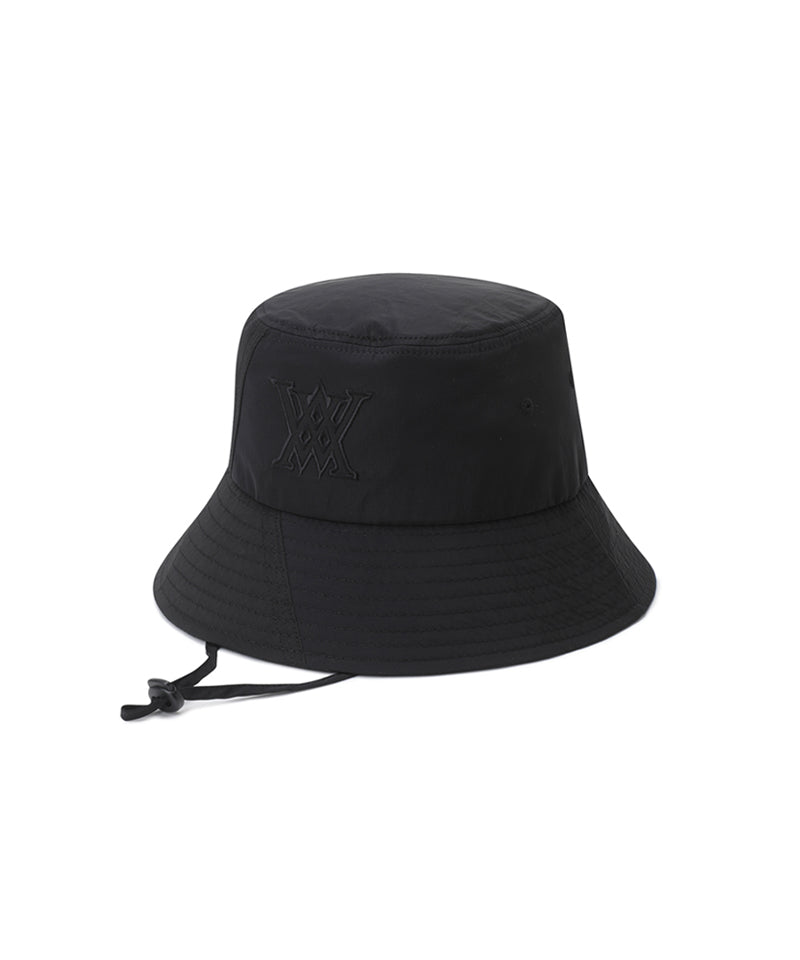 ANEW Golf Uni Incision Bucket Hat - Black