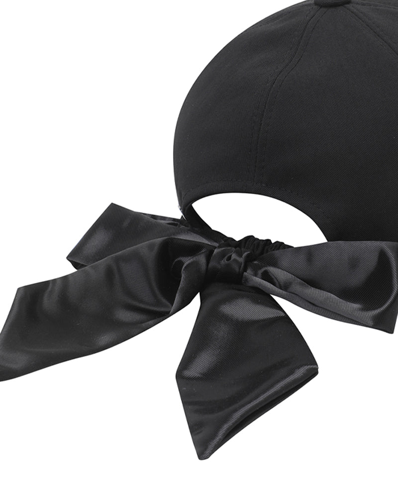 Anew Golf Women's Ribbon Tie Cap - Black