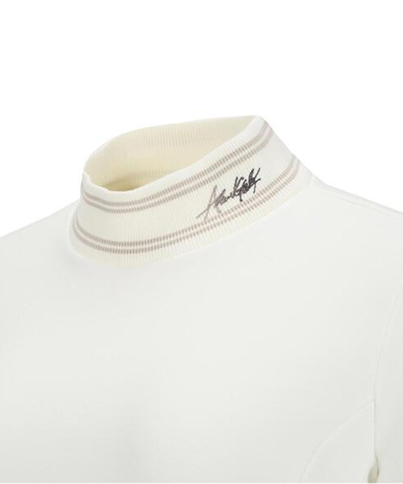 ANEW Golf Women's Winter High Neck Long T-Shirt - White