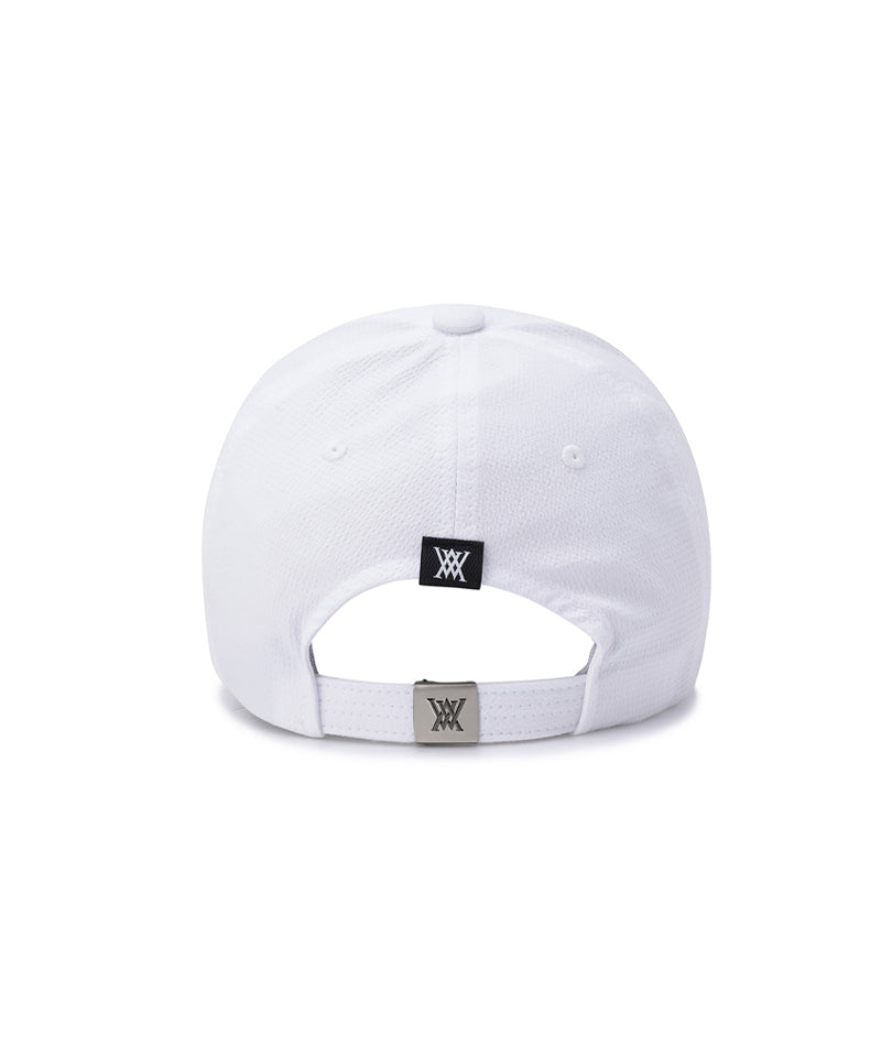 Anew Golf Seersucker Ball Cap - White