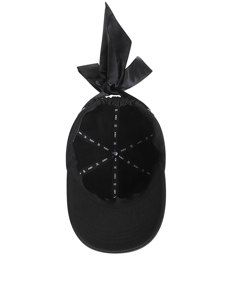 Anew Golf Women's Ribbon Tie Cap - Black