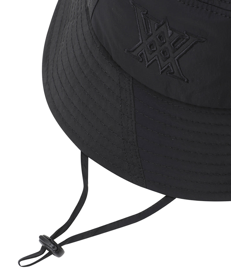 ANEW Golf Uni Incision Bucket Hat - Black