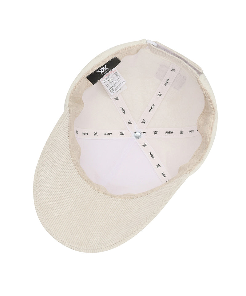 ANEW GOLF Men's Knit Band Ball Cap - Ivory