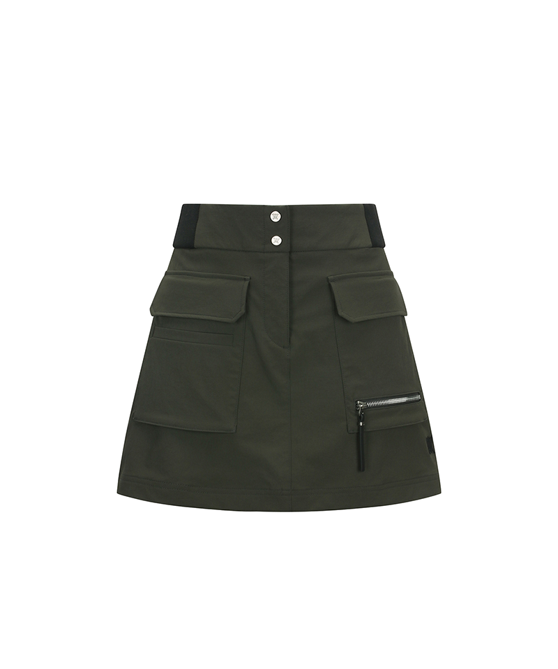 ANEW Golf Women Pocket Point A-Line SQ - Khaki