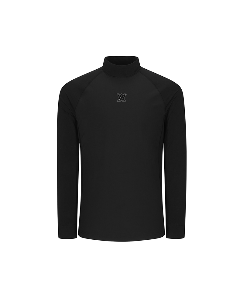 ANEW Golf Men's M Performance High Neck L/TS - Black