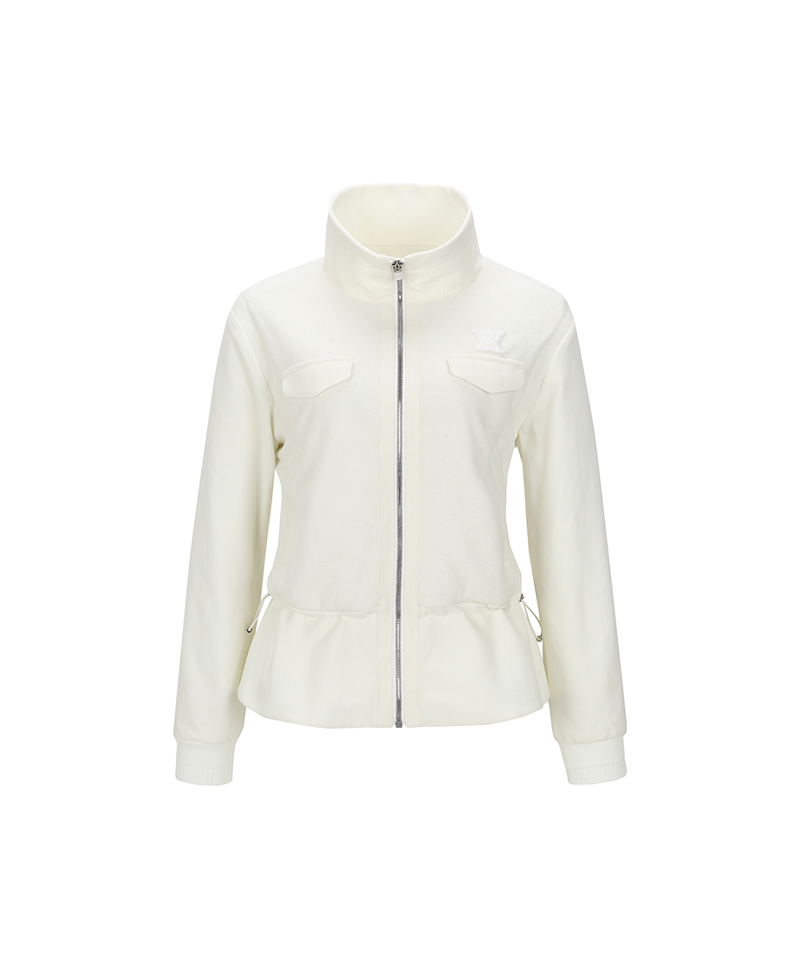 ANEW Golf Women Boa Fleece JK - Ivory