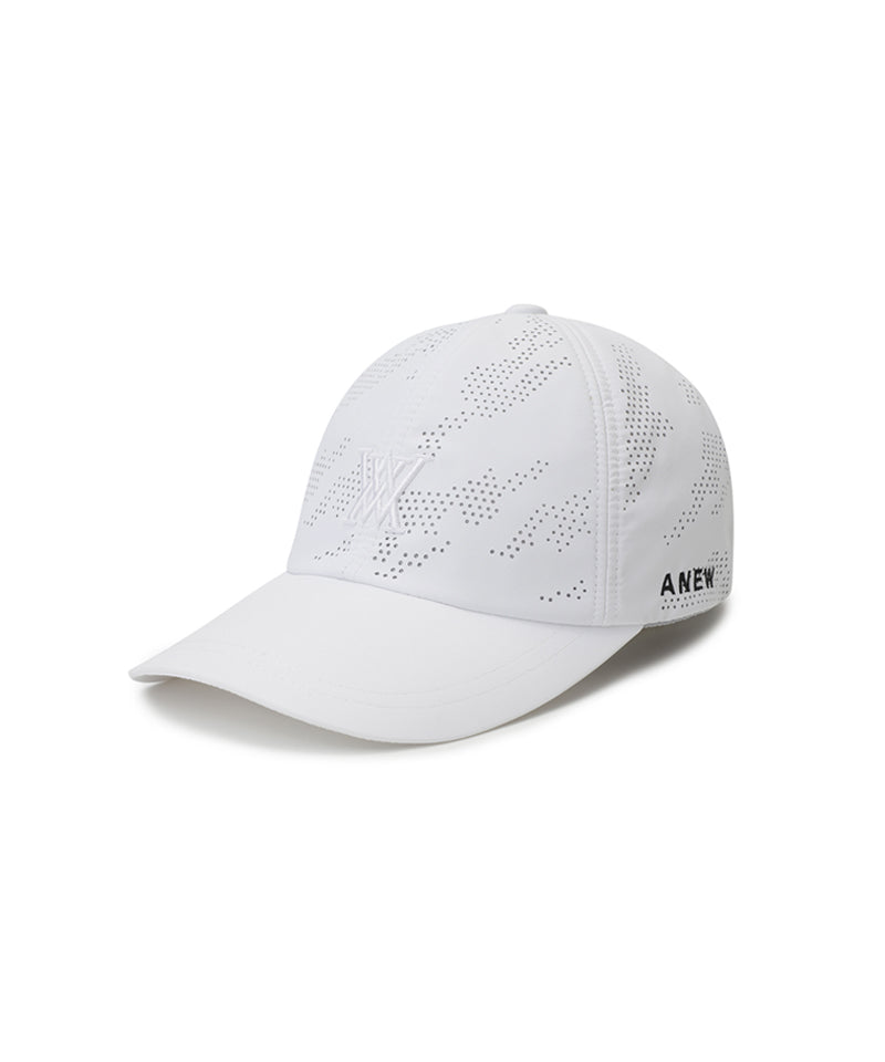 Uni Dot Camo Cap - White