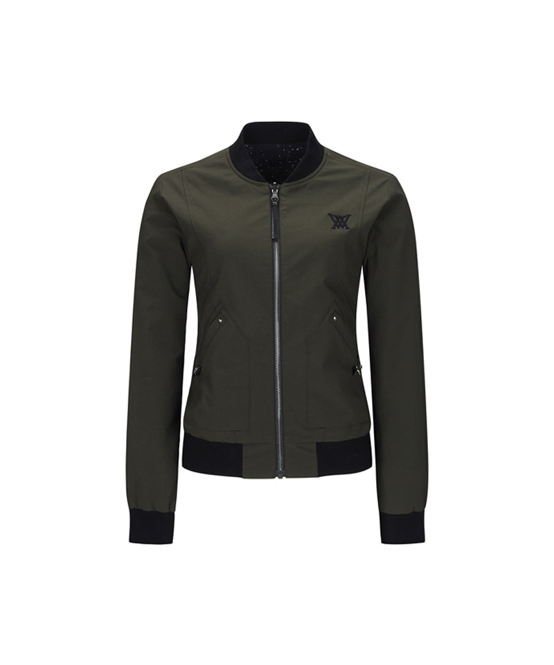 Women's Reversible MA-1 Jacket - Khaki