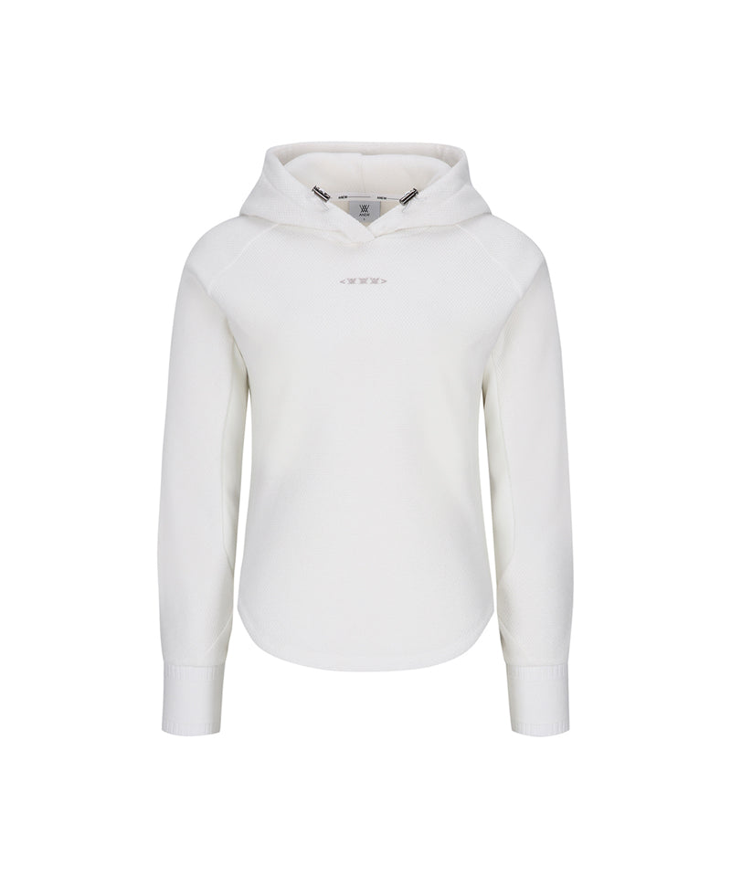 ANEW Golf Women Incision Point Hoodie - Ivory