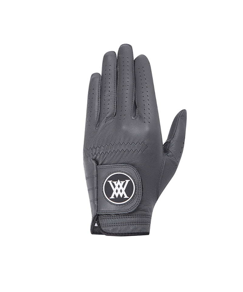 Men's Left hand solid glove - Charcoal