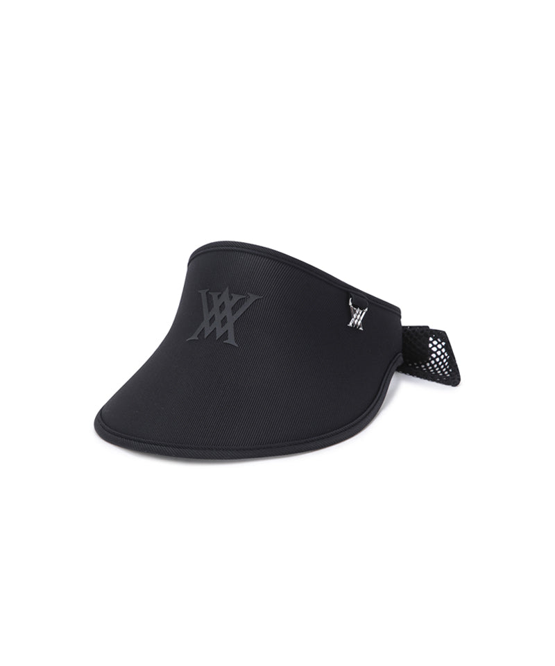 Women's Wide Edge Visor - Black