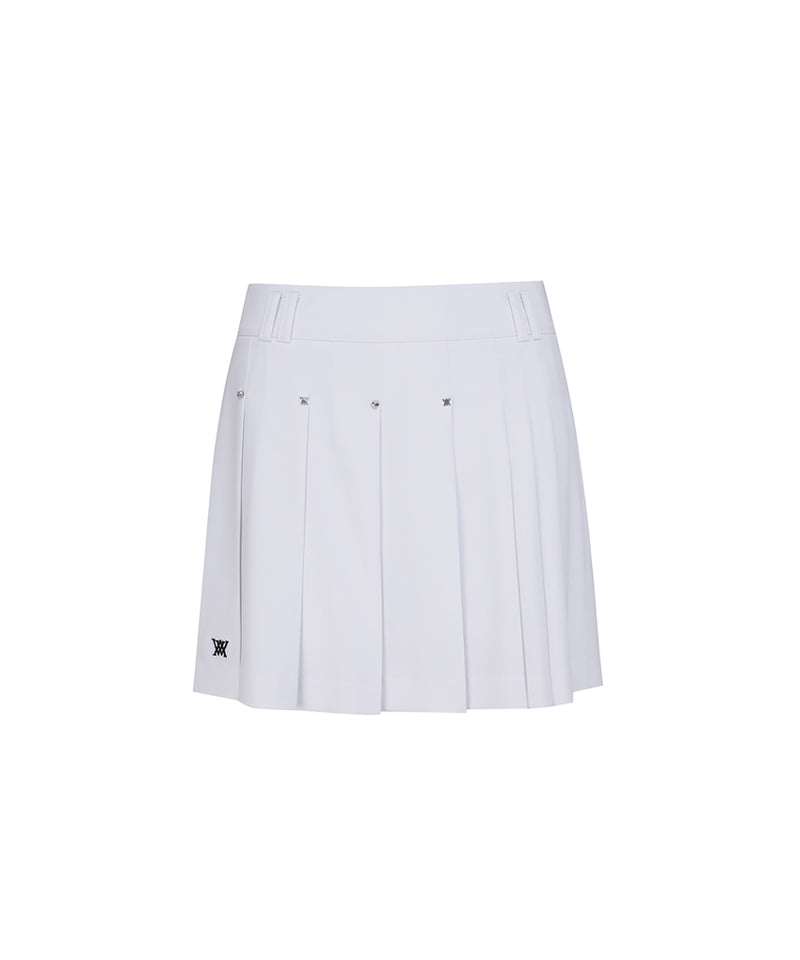 ANEW Golf Women's SP Essential Pleated Skirt - White