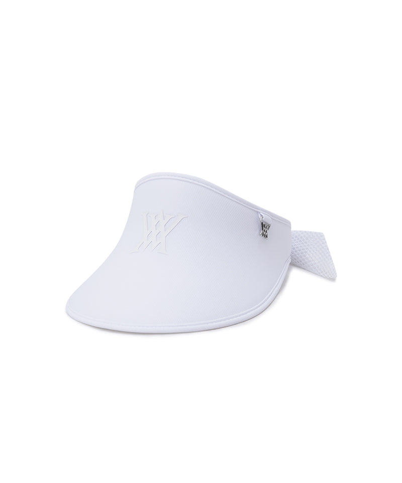 Women's Wide Edge Visor - White