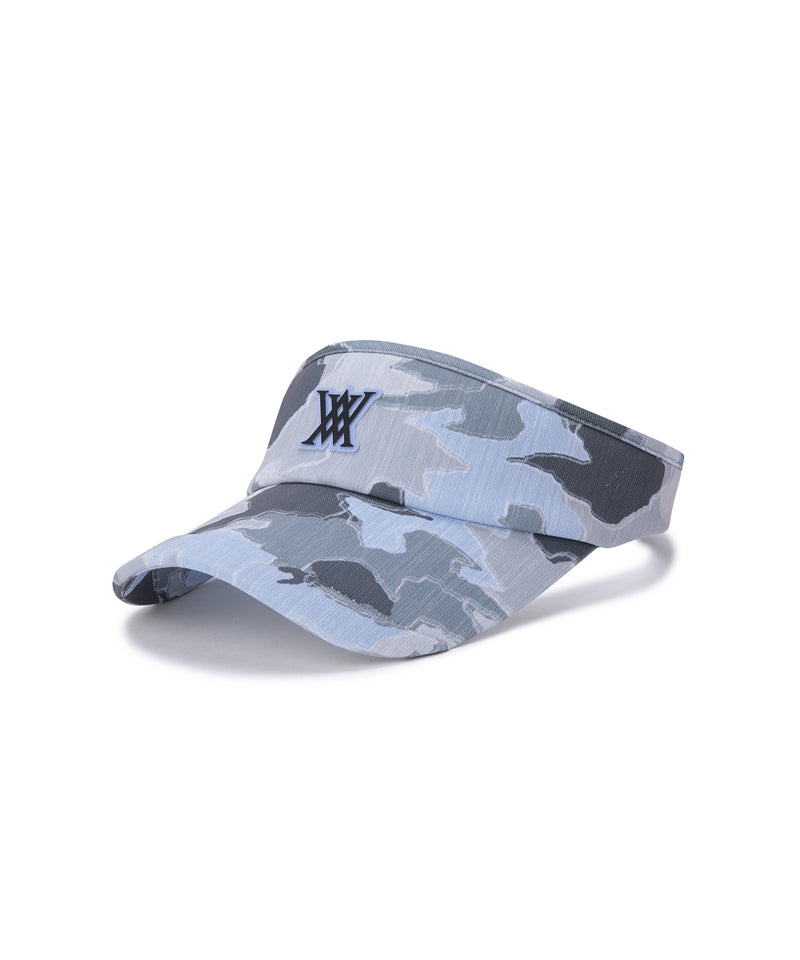 ANEW Golf Uni Wave Pattern Visor - Blue