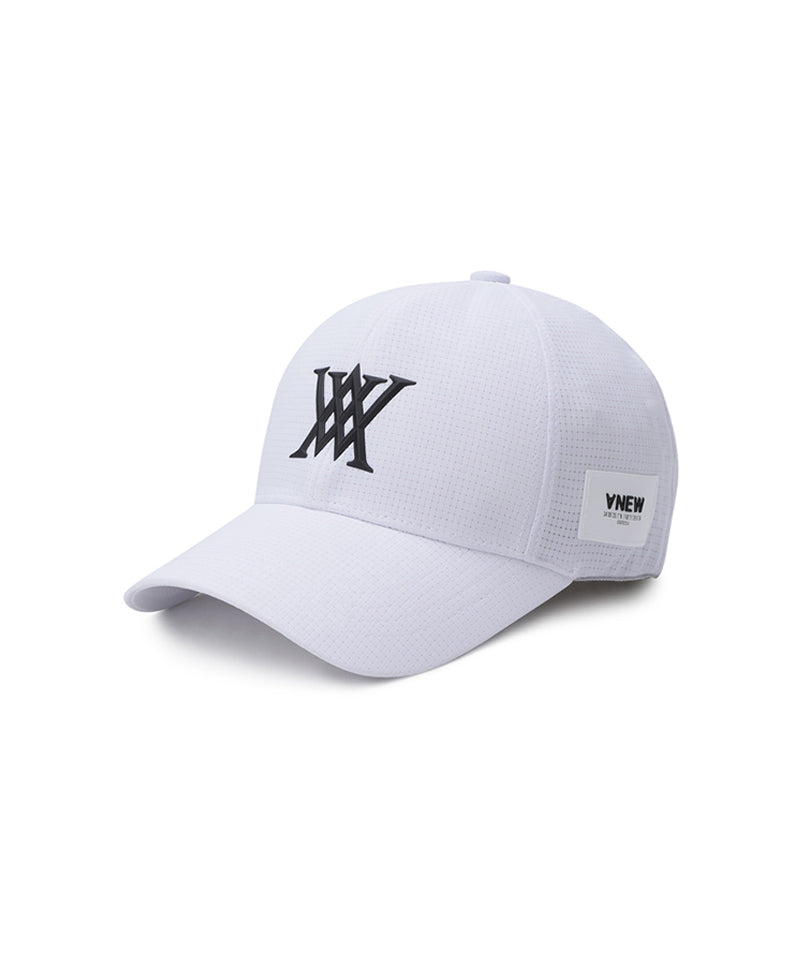 Anew Golf Uni Rip Mesh Cap - White