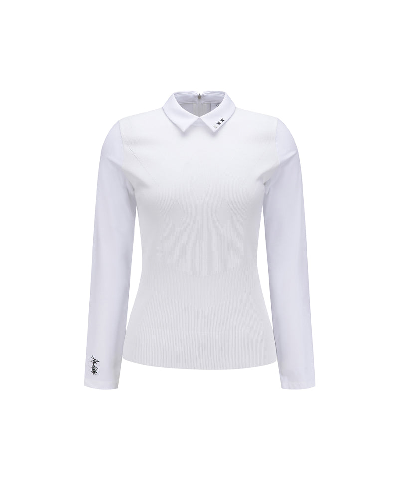 ANEW Golf Women's SP Hybrid Long T-Shirt - White