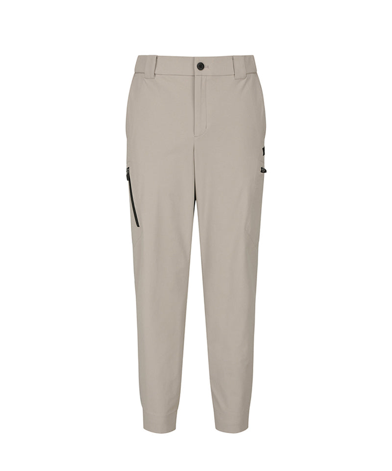 Men's Cargo Jogger Pants - Light Beige