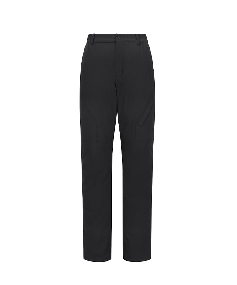 ANEW Golf Men's Half Incision Down Long Pants - Black