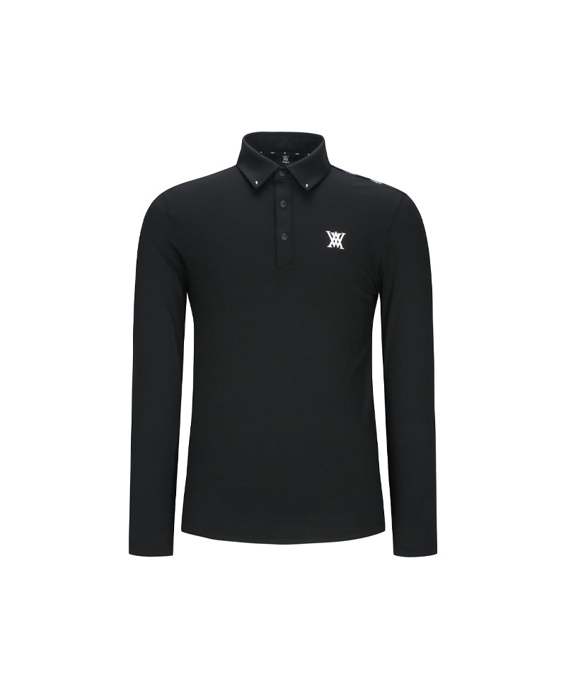 Men's Signature Logo L/TS - Black