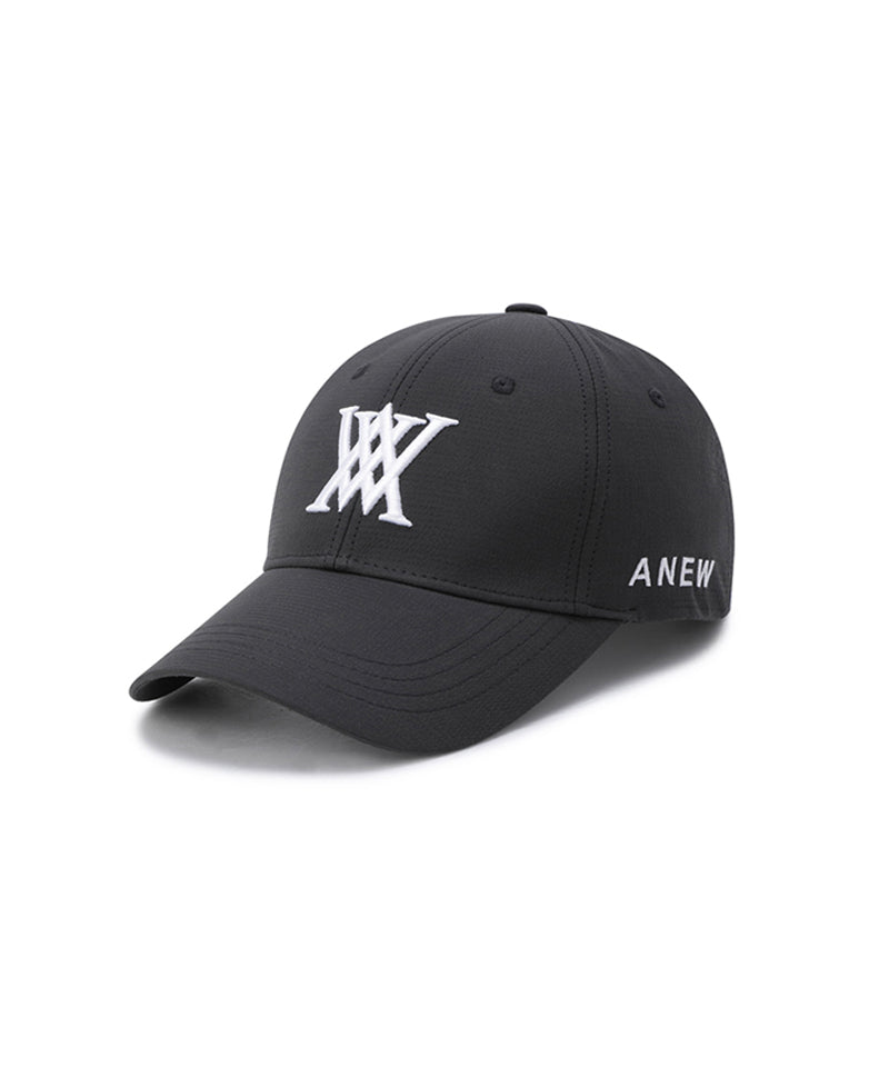 Anew Golf Seersucker Ball Cap - Black