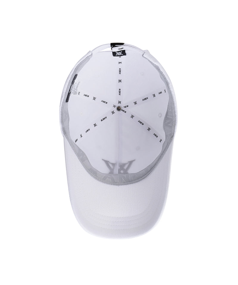 Anew Golf Seersucker Ball Cap - White