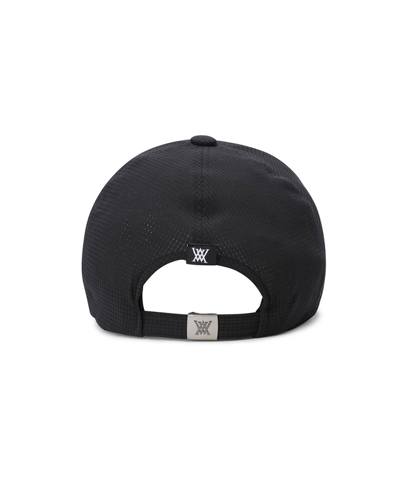 Anew Golf Uni Rip Mesh Cap - Black