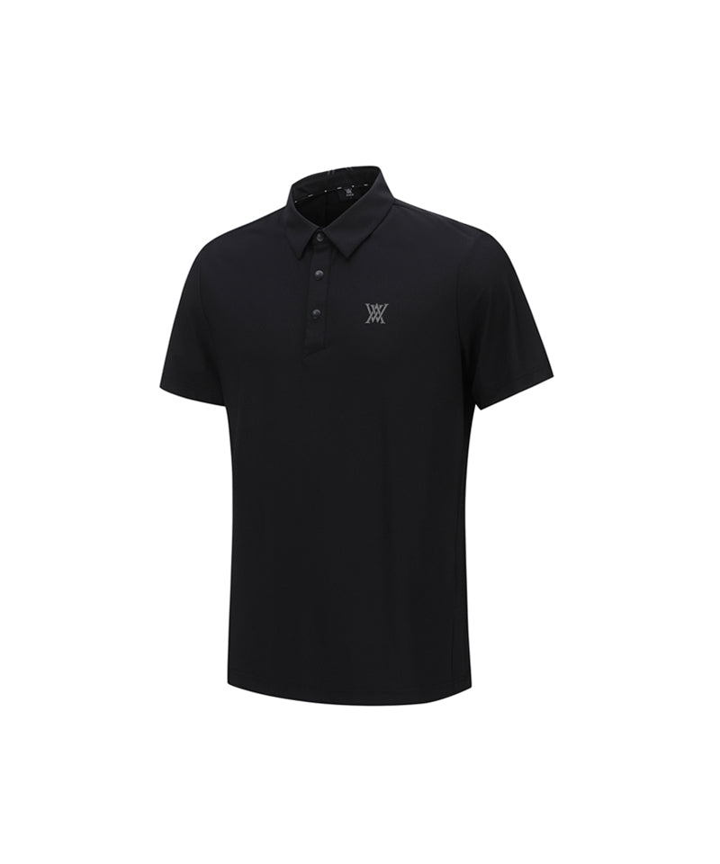 Men's Sporty Short T-Shirt - Black