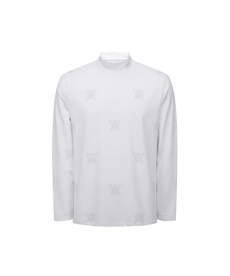 Men's Monogram Logo Baselayer - Off-White