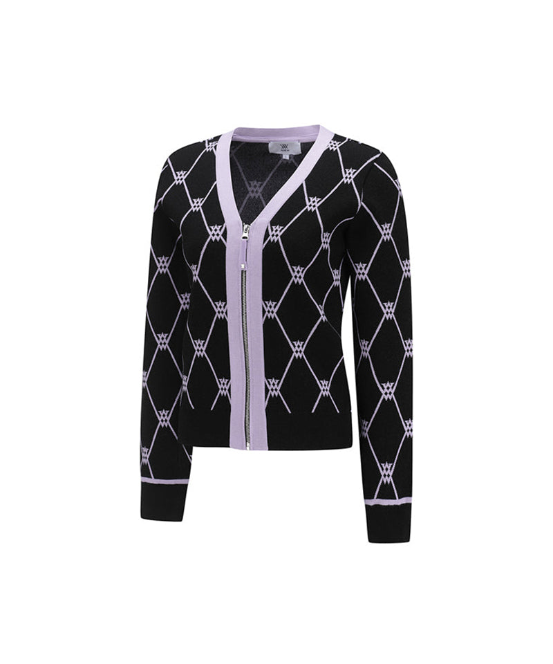 Women's Monogram Logo Entrasia Cardigan