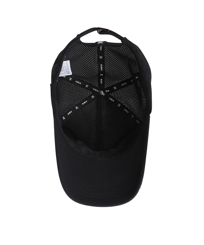 Anew Golf Uni Rip Mesh Cap - Black