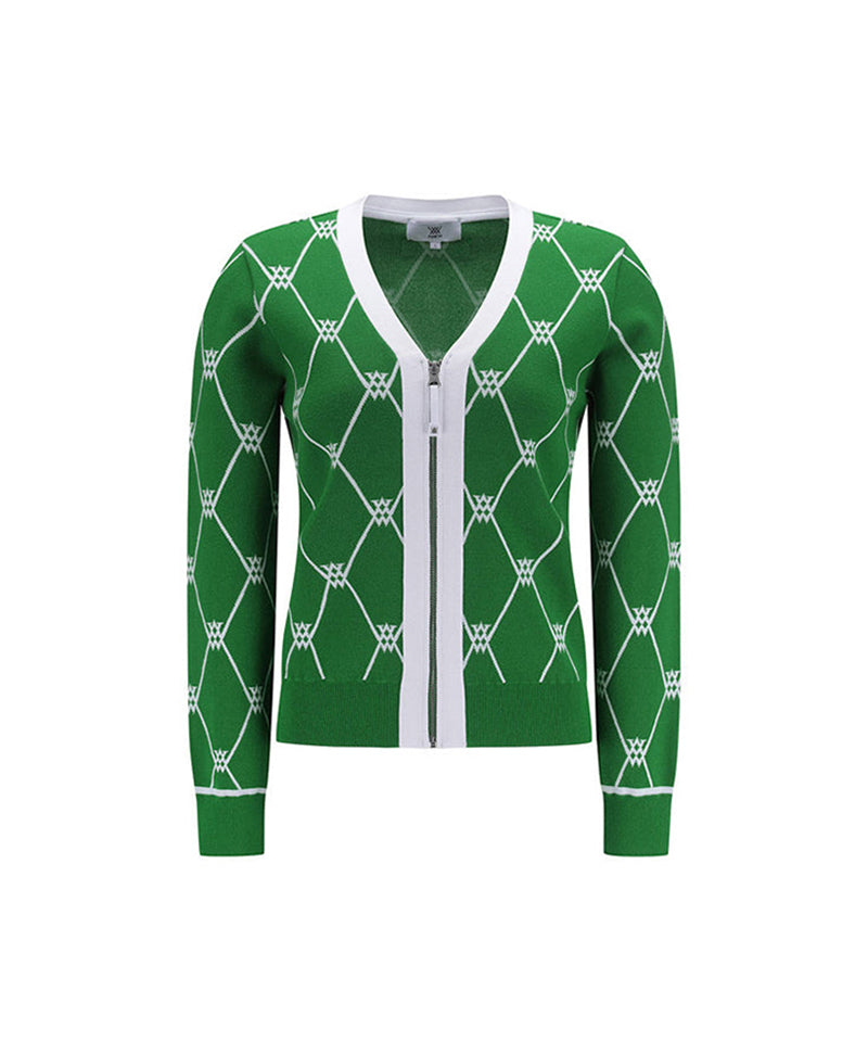 Women's Monogram Logo Entrasia Cardigan