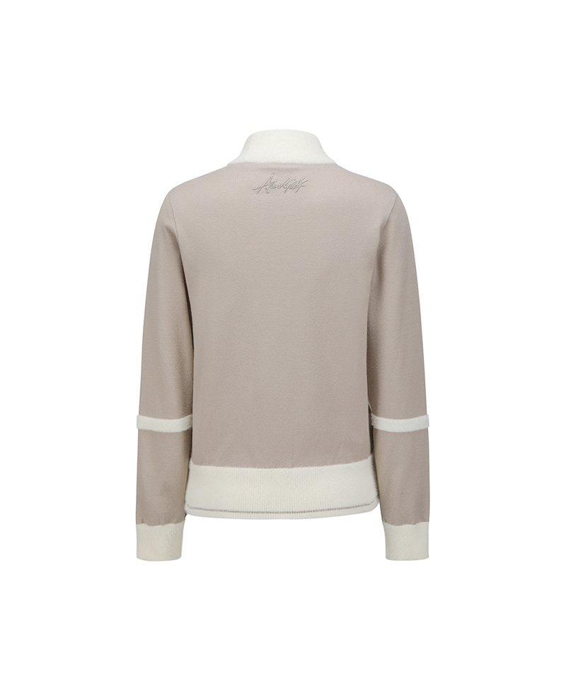 ANEW Golf Women Wind Block Pullover - Light Beige