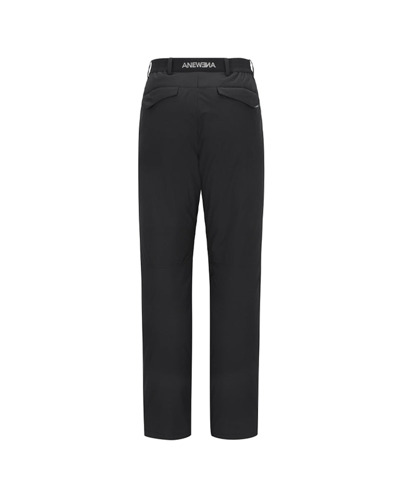 ANEW Golf Men's Half Incision Down Long Pants - Black